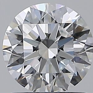 1.13 carat, D colour, IF clarity, Round shape, Natural Diamond.