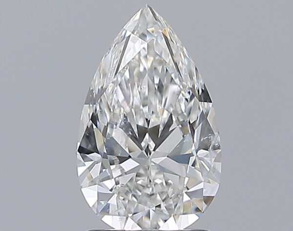 1.51 carat, E colour, SI2 clarity, Pear shape, Natural Diamond.