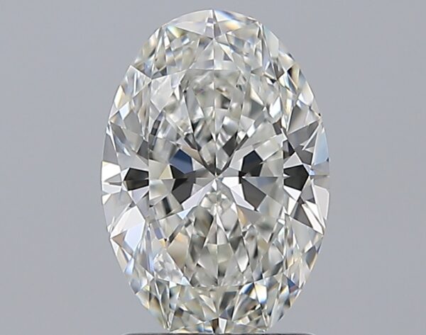 1.61 carat, H colour, IF clarity, Oval shape, Natural Diamond.