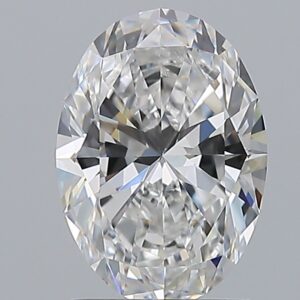 1.7 carat, D colour, VVS2 clarity, Oval shape, Natural Diamond.