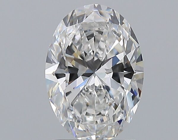 1.7 carat, D colour, VVS2 clarity, Oval shape, Natural Diamond.