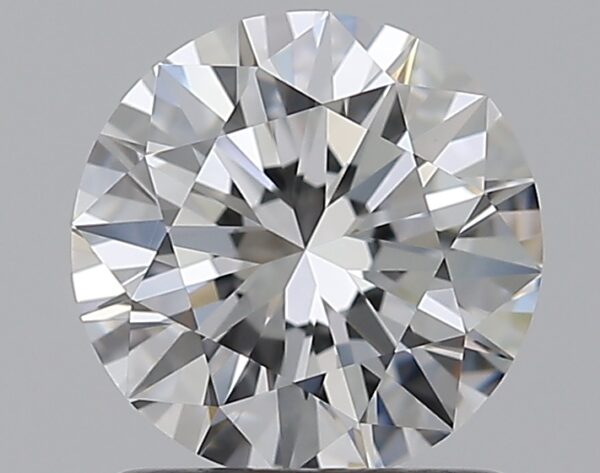 1.02 carat, D colour, VVS1 clarity, Round shape, Natural Diamond.