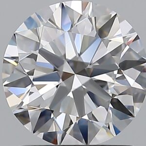 1.51 carat, D colour, VVS1 clarity, Round shape, Natural Diamond.