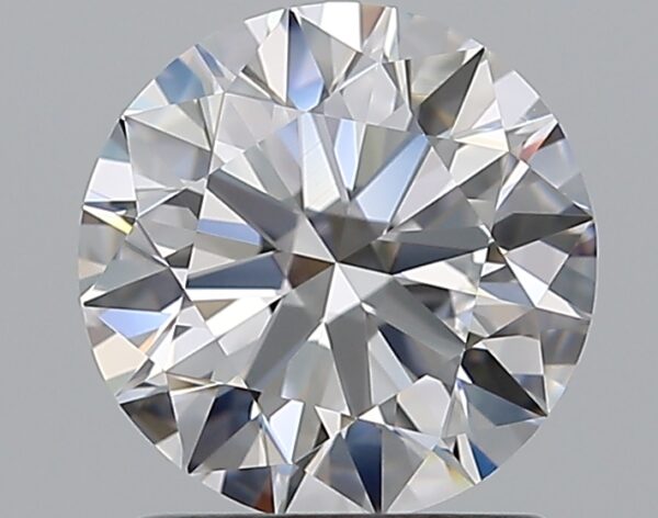 1.51 carat, D colour, VVS1 clarity, Round shape, Natural Diamond.