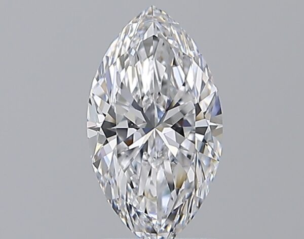 1.35 carat, D colour, VS2 clarity, Marquise shape, Natural Diamond.