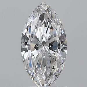 1.29 carat, D colour, VS2 clarity, Marquise shape, Natural Diamond.