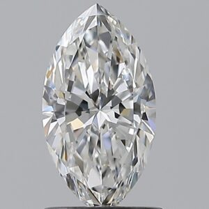 1.01 carat, F colour, VVS2 clarity, Marquise shape, Natural Diamond.