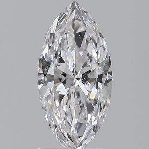 1.29 carat, D colour, SI1 clarity, Marquise shape, Natural Diamond.