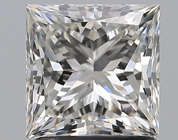 1.5 carat, H colour, VS1 clarity, Princess shape, Natural Diamond.
