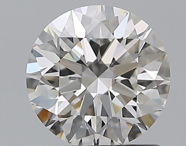 1.01 carat, G colour, IF clarity, Round shape, Natural Diamond.