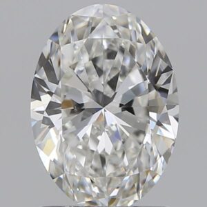 1.23 carat, G colour, VS2 clarity, Oval shape, Natural Diamond.