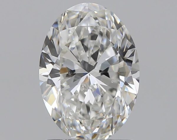 1.23 carat, G colour, VS2 clarity, Oval shape, Natural Diamond.