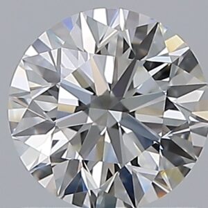 1.01 carat, G colour, VVS1 clarity, Round shape, Natural Diamond.