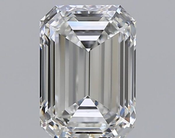1.5 carat, G colour, VS1 clarity, Emerald shape, Natural Diamond.
