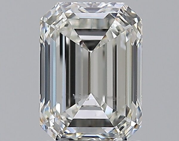 1.5 carat, H colour, SI1 clarity, Emerald shape, Natural Diamond.