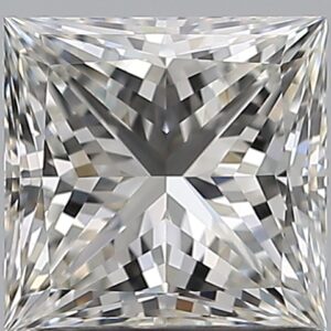 1.01 carat, H colour, IF clarity, Princess shape, Natural Diamond.
