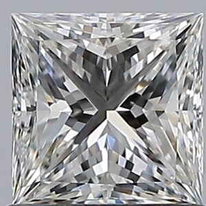 1.03 carat, H colour, VVS1 clarity, Princess shape, Natural Diamond.