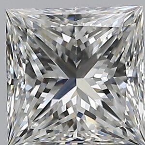 1.2 carat, H colour, VS1 clarity, Princess shape, Natural Diamond.