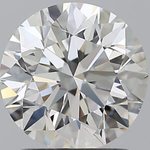 1.51 carat, H colour, VS1 clarity, Round shape, Natural Diamond.
