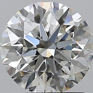 1.5 carat, H colour, SI1 clarity, Round shape, Natural Diamond.