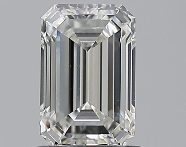 1.02 carat, G colour, VS2 clarity, Emerald shape, Natural Diamond.