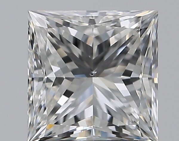 1.29 carat, G colour, VS2 clarity, Princess shape, Natural Diamond.