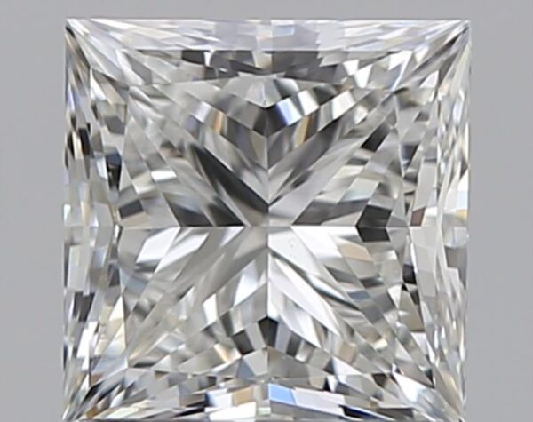 1.01 carat, H colour, VS1 clarity, Princess shape, Natural Diamond.