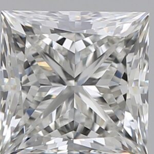 1.21 carat, H colour, VS1 clarity, Princess shape, Natural Diamond.