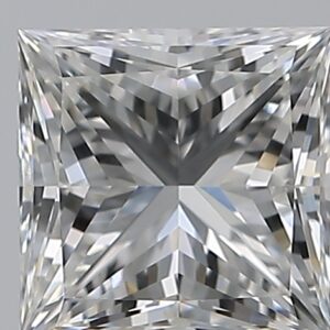 1.01 carat, H colour, VS1 clarity, Princess shape, Natural Diamond.