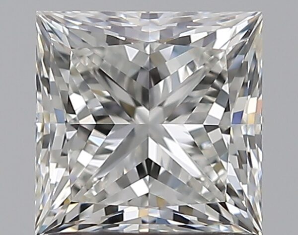 1.01 carat, H colour, VS1 clarity, Princess shape, Natural Diamond.