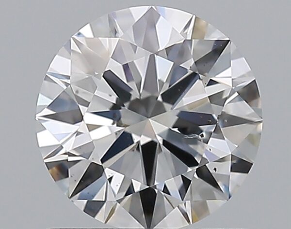 1 carat, D colour, SI1 clarity, Round shape, Natural Diamond.