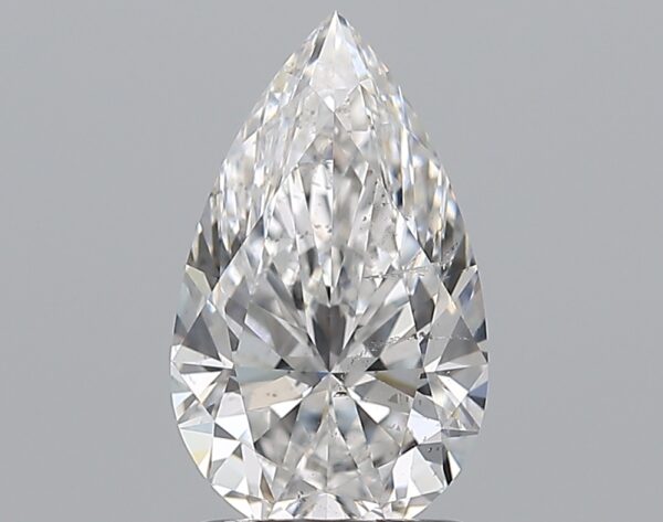 1.51 carat, E colour, SI2 clarity, Pear shape, Natural Diamond.