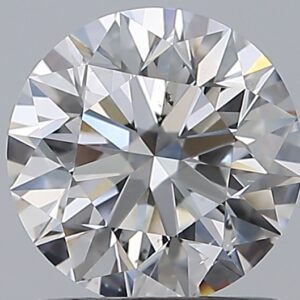 1 carat, E colour, SI1 clarity, Round shape, Natural Diamond.