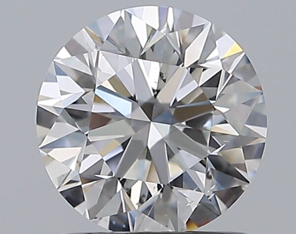 1 carat, E colour, SI1 clarity, Round shape, Natural Diamond.