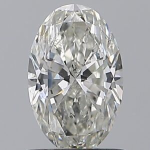 0.97 carat, G colour, SI2 clarity, Oval shape, Natural Diamond.