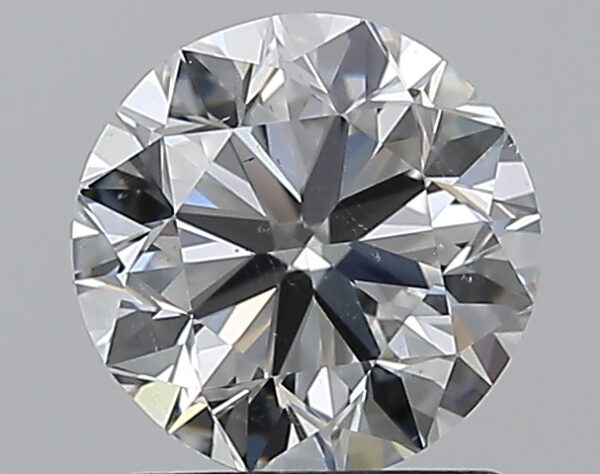 1.5 carat, E colour, SI1 clarity, Round shape, Natural Diamond.