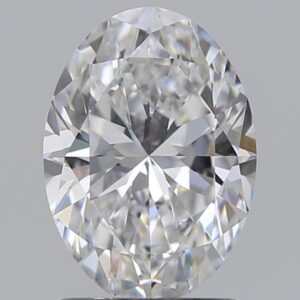 1.5 carat, D colour, VS1 clarity, Oval shape, Natural Diamond.