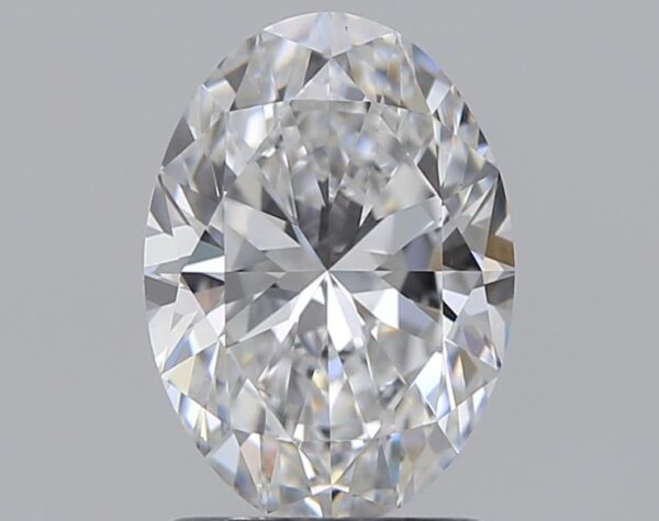 1.5 carat, D colour, VS1 clarity, Oval shape, Natural Diamond.