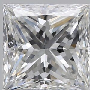 1.5 carat, G colour, VS1 clarity, Princess shape, Natural Diamond.