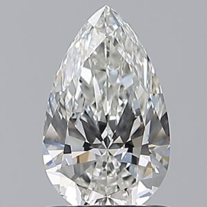 1 carat, G colour, VS1 clarity, Pear shape, Natural Diamond.