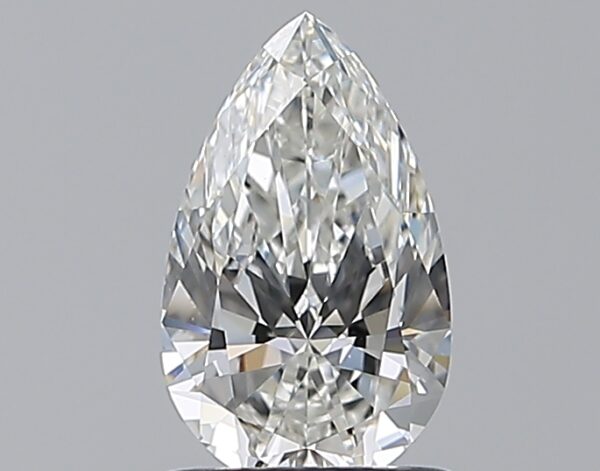 1 carat, G colour, VS1 clarity, Pear shape, Natural Diamond.