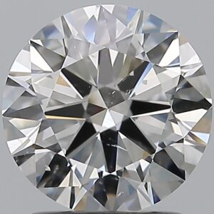1.5 carat, H colour, SI1 clarity, Round shape, Natural Diamond.