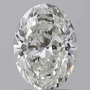 1.79 carat, H colour, SI1 clarity, Oval shape, Natural Diamond.