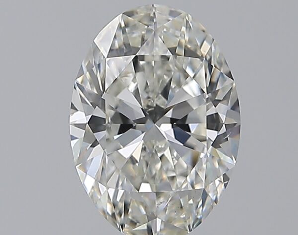 2.01 carat, H colour, SI1 clarity, Oval shape, Natural Diamond.
