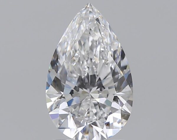 1.51 carat, D colour, VS2 clarity, Pear shape, Natural Diamond.
