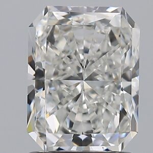 1.51 carat, G colour, VS2 clarity, Radiant shape, Natural Diamond.