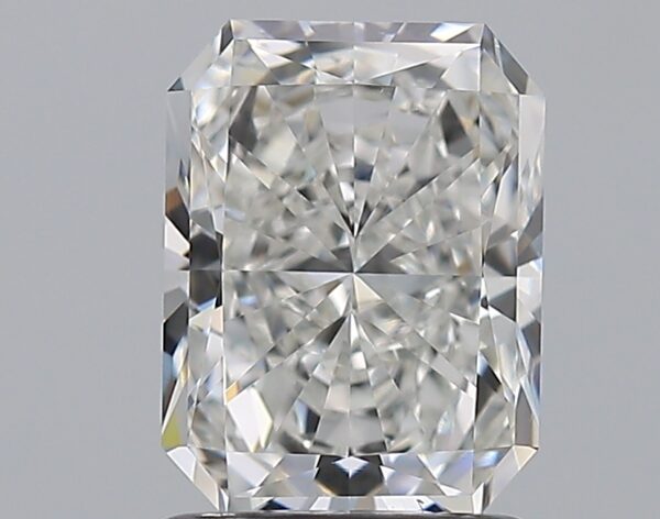 1.51 carat, G colour, VS2 clarity, Radiant shape, Natural Diamond.