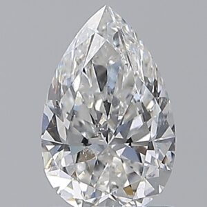 1.03 carat, F colour, SI2 clarity, Pear shape, Natural Diamond.