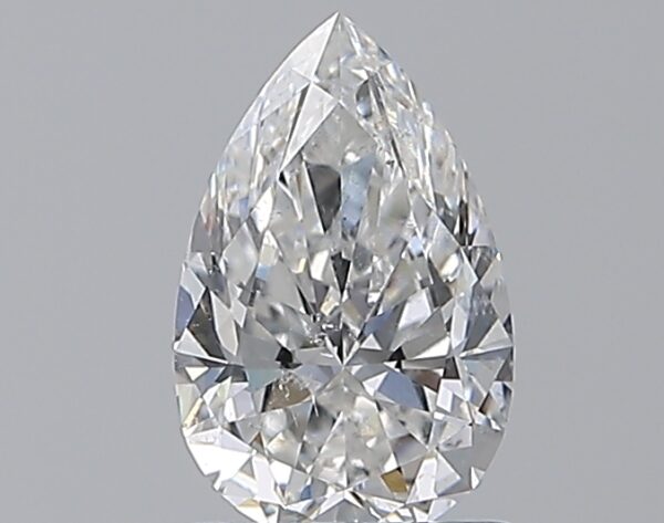 1.03 carat, F colour, SI2 clarity, Pear shape, Natural Diamond.
