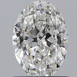 1 carat, F colour, VS1 clarity, Oval shape, Natural Diamond.